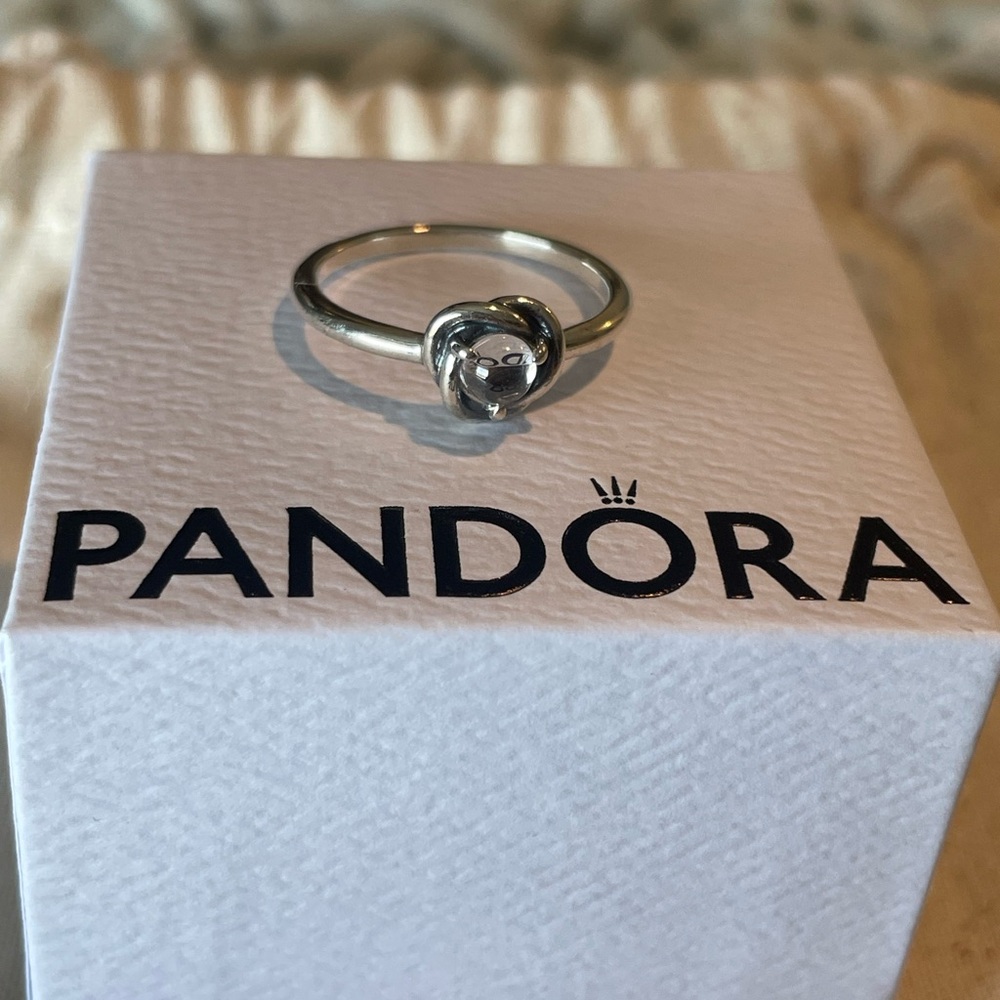 Pandora April Birthstone Eternity Circle Ring